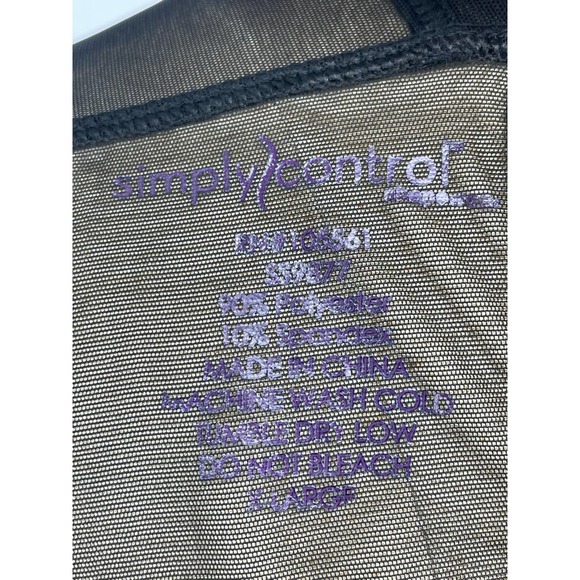 Simply Control Leopard Shapewear Lingerie Top Xtra Large NWT - Picture 8 of 8